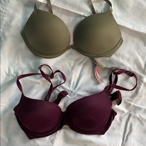 Two Victoria’s Secret bras